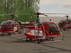  Hubschrauber Alouette SA-315B Lama  im EEP-Shop kaufen