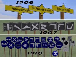  Verkehrszeichen Epoche I&II im EEP-Shop kaufen
