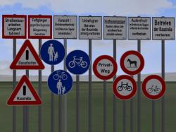  Verkehrszeichen, Schilder, Baustell im EEP-Shop kaufen