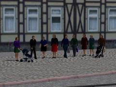 Passanten Frauen Set 01 im EEP-Shop kaufen