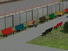  Parkb�nke- und Brunnen-Set im EEP-Shop kaufen