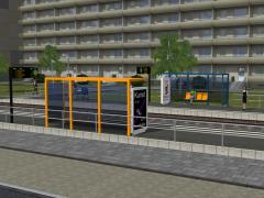  Stra�enbahn-Haltestelle mit Zubeh�r im EEP-Shop kaufen