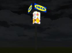  Werbeturm mit vielen Einstellm�glic im EEP-Shop kaufen