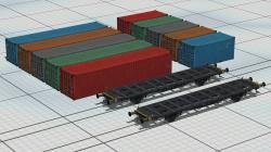 DR/DB Lbgjs598 mit Containern 20/40 im EEP-Shop kaufen Bild 6