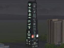 St�dtisches Hochhaus der Postmodern im EEP-Shop kaufen Bild 6