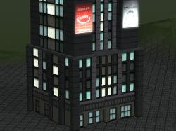 St�dtisches Hochhaus der Postmodern im EEP-Shop kaufen Bild 6