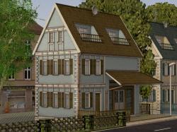  Haus mit einem Gesch�ft in 3 Fassad im EEP-Shop kaufen