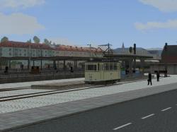 Stra�enbahn-Haltestelle der Epoche  im EEP-Shop kaufen Bild 6