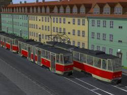  Tatra-Stra�enbahn KT4D Rot-Beige mi im EEP-Shop kaufen