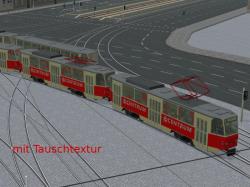  Tatra T6A2 Rot Beige mit Tauschtext im EEP-Shop kaufen