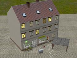  Gr�nderzeitgeb�ude mit Gem�seladen im EEP-Shop kaufen