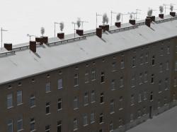  Altbauten mit TV-Antennen Winter im EEP-Shop kaufen