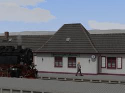 Bahnhof f�r Schmalspur-/Nebenbahn im EEP-Shop kaufen Bild 6