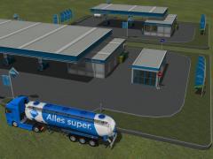 Tankstellen-Set mit Zubeh�r, LKW un im EEP-Shop kaufen Bild 12