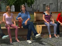  Frauen sitzend Set 1 im EEP-Shop kaufen