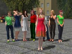 Frauen stehend Set 1 im EEP-Shop kaufen Bild 6