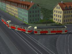 Tatra-Stra�enbahn T4D + B4D Rot-Bei im EEP-Shop kaufen Bild 6