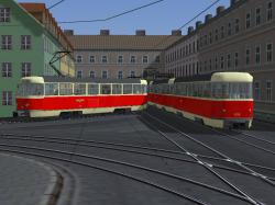 Tatra-Stra�enbahn T4D + B4D Rot-Bei im EEP-Shop kaufen Bild 6