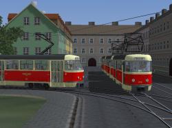 Tatra-Stra�enbahn T4D + B4D Rot-Bei im EEP-Shop kaufen Bild 6