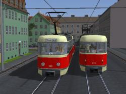 Tatra-Stra�enbahn T4D + B4D Rot-Bei im EEP-Shop kaufen Bild 12