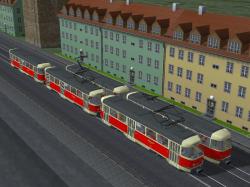 Tatra-Stra�enbahn T4D + B4D Rot-Bei im EEP-Shop kaufen Bild 13