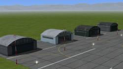 Hangar f�r Kleinflugzeuge -Set1 im EEP-Shop kaufen