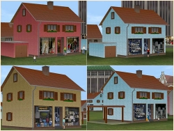 Kleine Gesch�ftsh�user mit Auslagen im EEP-Shop kaufen