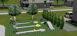 Golfspieler und Golfspielerin in je im EEP-Shop kaufen