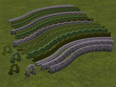 Hecken als 3D-Splines, Set2 im EEP-Shop kaufen