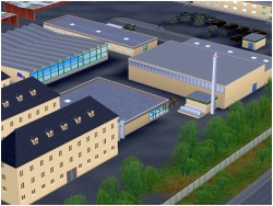Moderne Kasernengeb�ude Set 2 im EEP-Shop kaufen