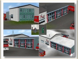 Moderne Feuerwache und 3 Umspannung im EEP-Shop kaufen