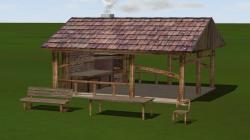 Pavillon mit Grill im EEP-Shop kaufen