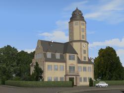 Rathaus mit Fahrzeughalle im EEP-Shop kaufen