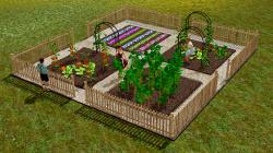 Bauerngarten, Pflanzen, Zaunteile,  im EEP-Shop kaufen