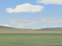 Steppe im Fr�hling - Anlagen-Horizo im EEP-Shop kaufen
