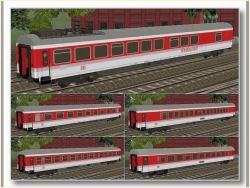 DB IC-Wagen -rosarot- Epoche V, Set im EEP-Shop kaufen