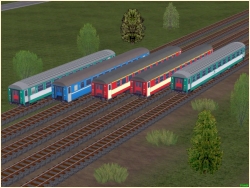 Personenwagen der PKP, Set 2 im EEP-Shop kaufen
