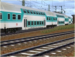 Doppelstockwagen der DBAG mintgr�n  im EEP-Shop kaufen
