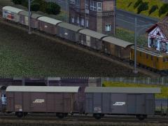 RhB G�terwagen Set 1 (sSpur 1000mm) im EEP-Shop kaufen