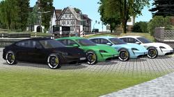 Porsche Taycan Elektroauto Farb Set im EEP-Shop kaufen