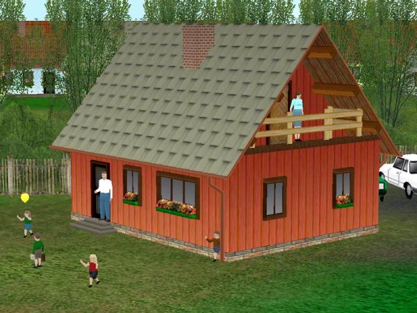 Einfamilienh&auml;user-Set2 (AB2405 )