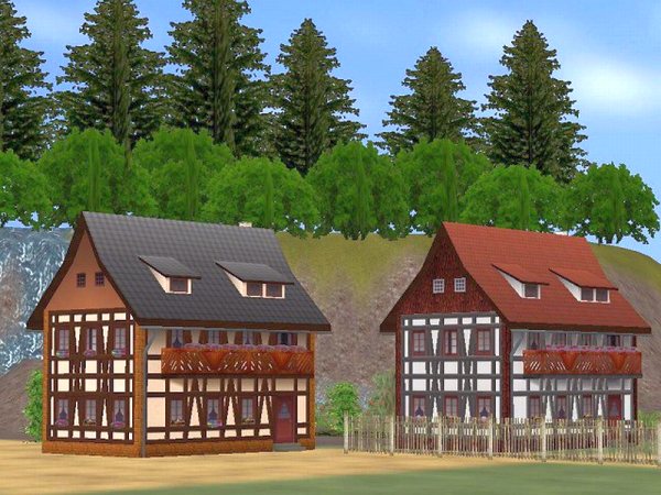 Fachwerkh&auml;user im Set (AD2405 )