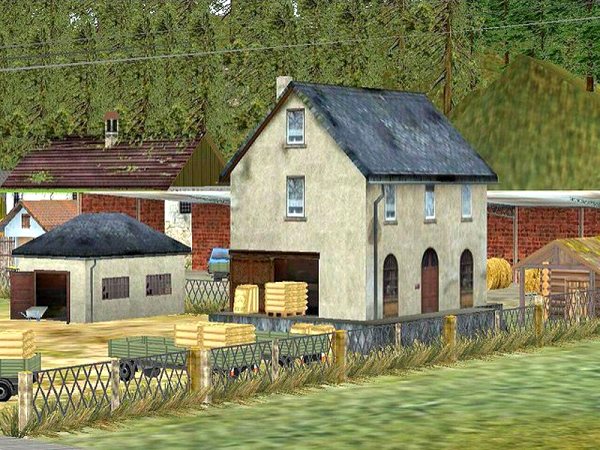 Wohnhaus, Lagergeb&auml;ude und Umspannstation (AD2406 )
