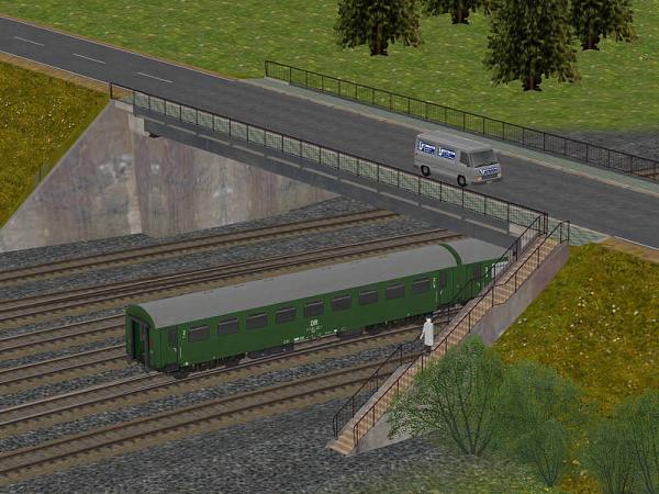 Br&uuml;cke Nossen IV - Strassenbr&uuml;cke (AF1422 )