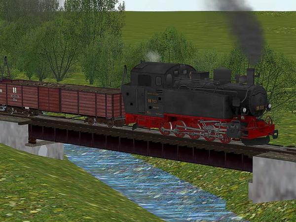 Br&uuml;cke Nossen V Br&uuml;ckensatz der 750mm Schmalspurbahn in Nossen (AF1428 )