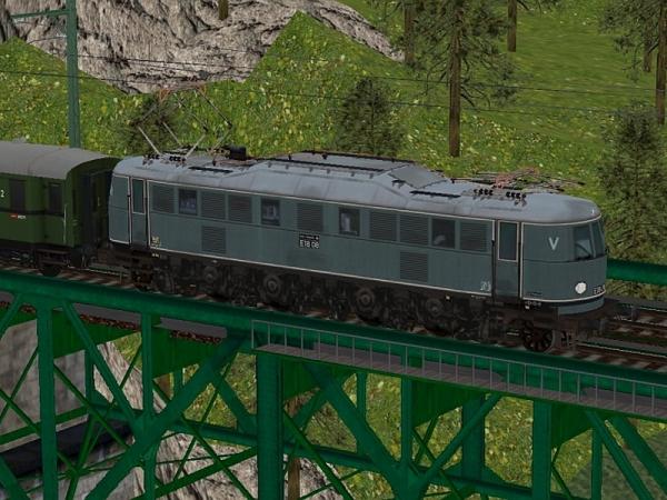 Elektrische Schnellzuglokomotive E18-08 der DRG Epoche III/V (DB-Museumslokomotive) (AG3407 )