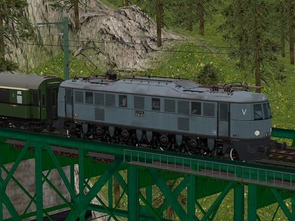 Elektrische Schnellzuglokomotive E18-03 der DRG, Epoche III (AG3408 )