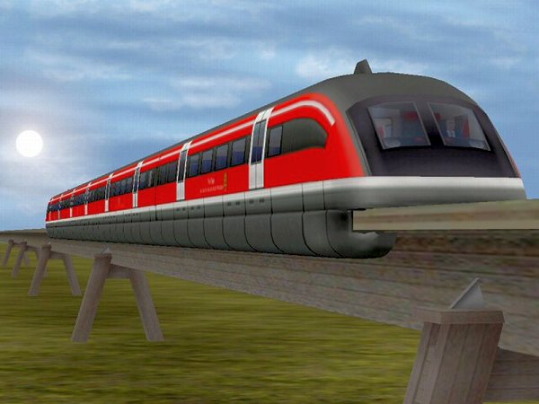 Transrapid 07 der DB verkehrsrot (AM1402 )