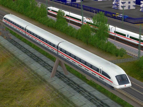 Transrapid 08 in ICE-Lackierung (AM1404 )