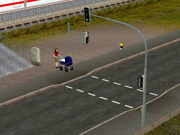 Ampel-Sytem f&uuml;r den Strassenverkehr (AM1407 )